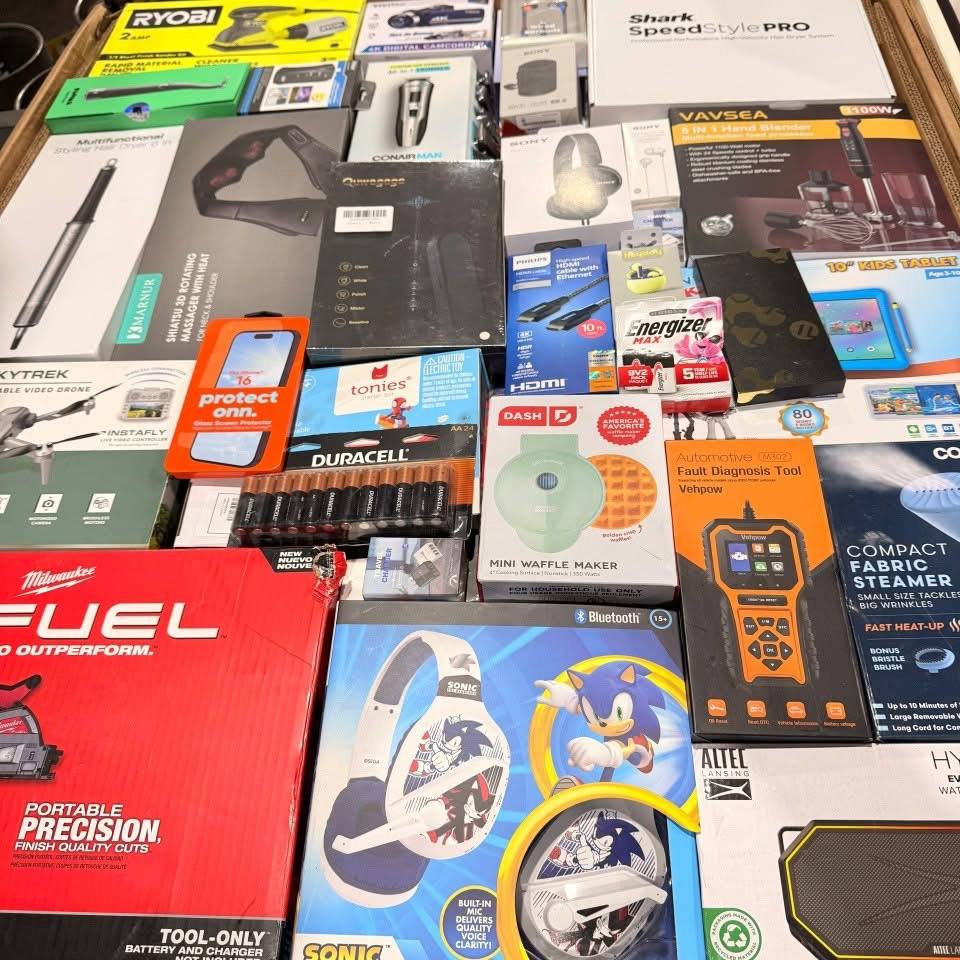Mixed Electronics & Accessories Wholesale Pallet