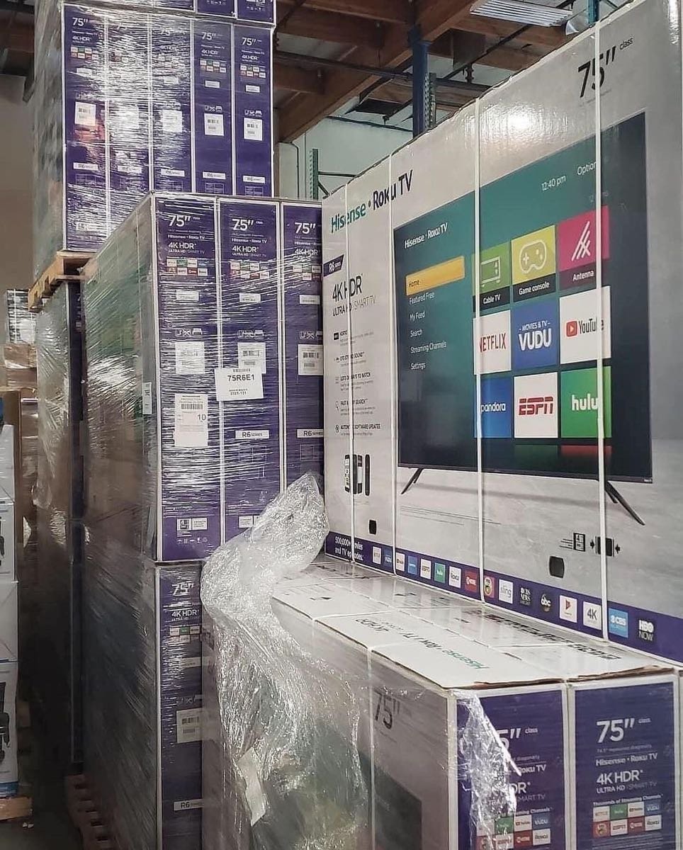 Hisense smart TV pallet - Image 3