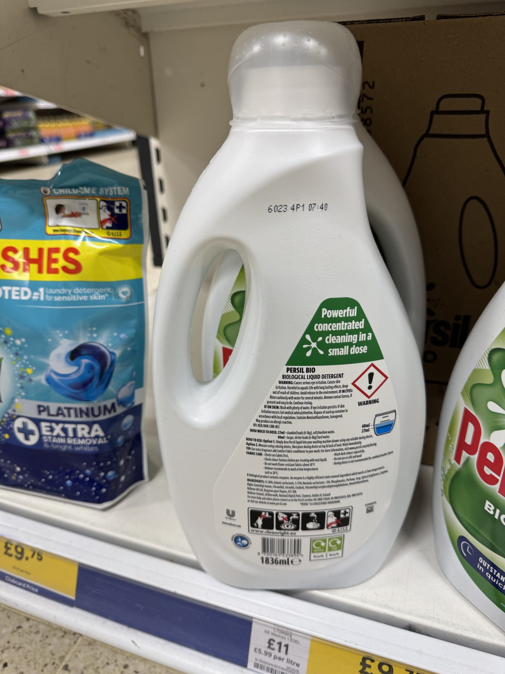 PERSIL, ARIEL & LENOR