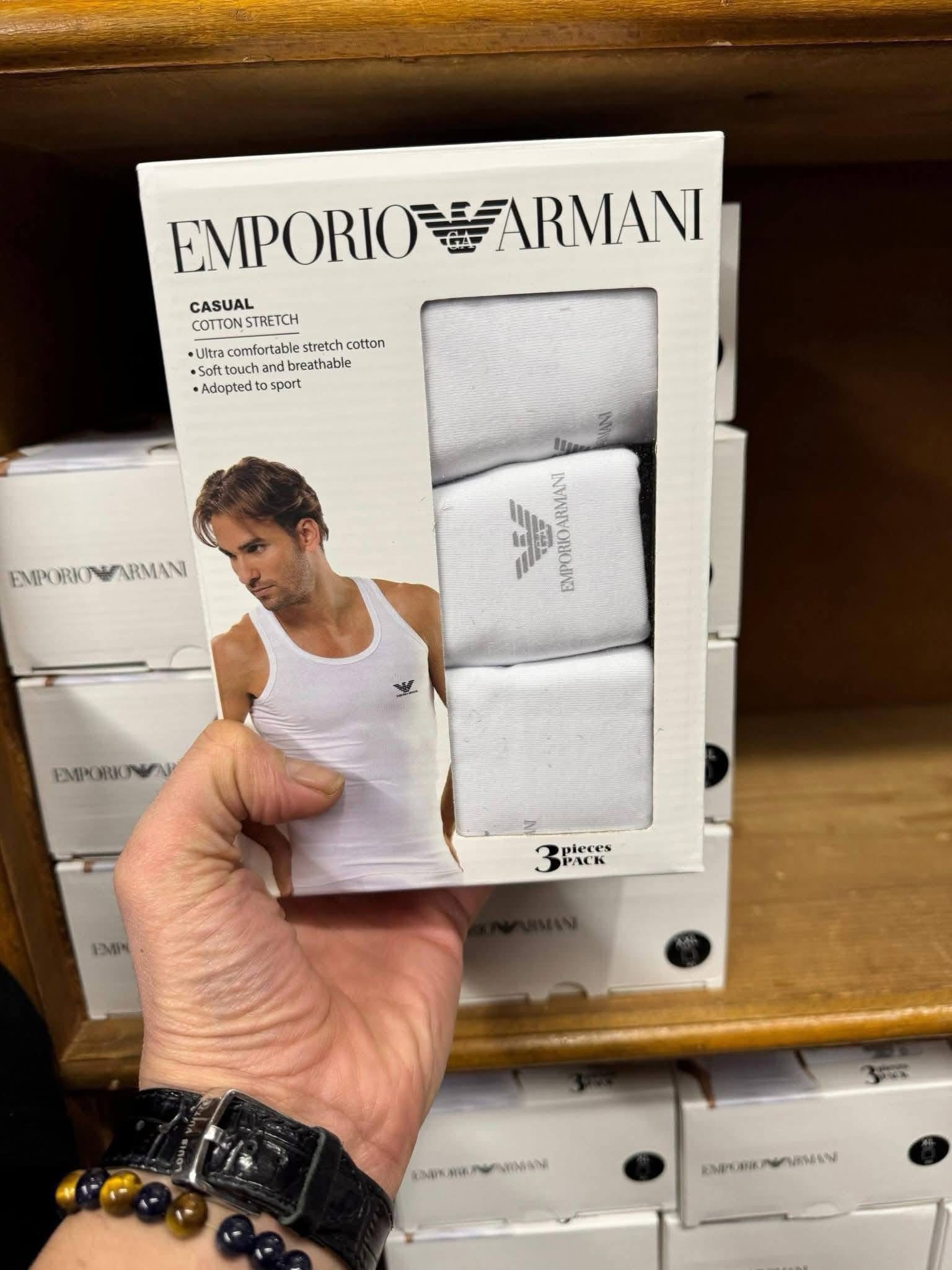 MEN SINGLET MIXED BRANDS 200 packs in a pallet - Image 5